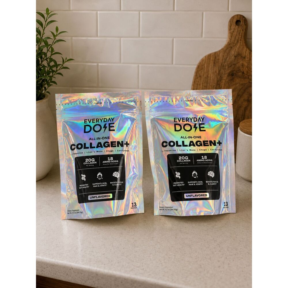 Everyday Dose Collagen+ Unflavored 2-Pack